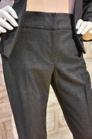 Straight-Legged Dress Pant Charcoal