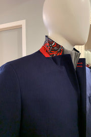 Saturn Sportcoat in a Navy Microcheck
